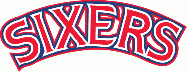 Philadelphia 76ers 1994-1997 Jersey Logo iron on transfers for clothing